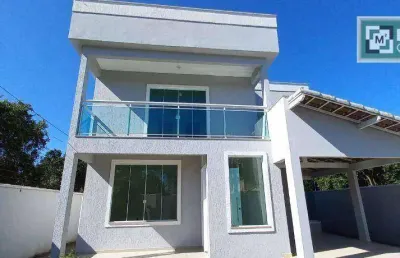 Casa com 5 dormitórios à venda, 279 m² por r$ 1.200.000,00 - jardim bela vista - rio das ostras/rj