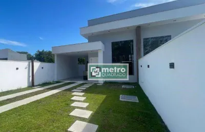 Casa com 3 dormitórios à venda, 130 m² por r$ 695.000,00 - colinas - rio das ostras/rj