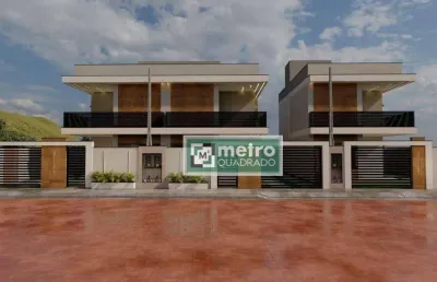 Excelente casa duplex de alto padrão no bairro recreio em rio das ostras/rj à venda. ótima localização com vista mar . composta de 3 quartos sendo 3 s