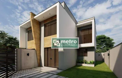 Ótima casa linear próximo a praia, 3 quartos, duas suítes