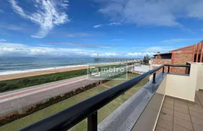 Excelente cobertura, 3 quartos, 1 suíte, 3 banheiros, 2 salas, varada, terraço gourmet, cozinha, área de serviço, 2 vagas de garagem e dependência com