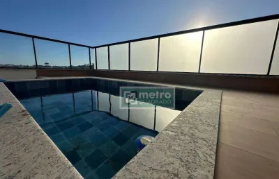 Cobertura com 3quartos para alugar, 94 m² por r$ 5.300/ano - costa azul - rio das ostras/rj