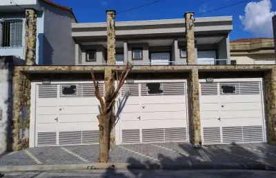 Sobrado novo para venda com 160m2 com 3 quartos em parque são domingos - são paulo - sp