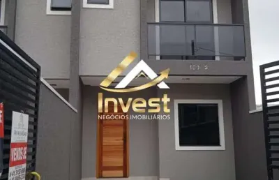 Sobrado com 3 quartos, 90m², à venda em ponta grossa, orfãs
