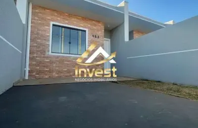Casa com 2 quartos, 50m², à venda em ponta grossa, dona marly