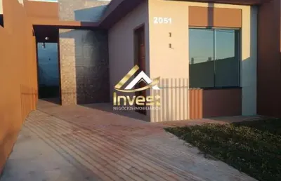 Casa 3 quartos com passagem lateral e espaço nos fundos