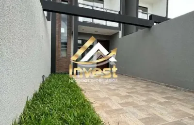 Sobrado 2 quartos com fachada moderna e ótimo acabamento