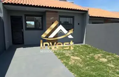 Casa com 2 quartos, à venda em ponta grossa, cará-cará