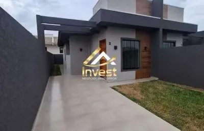Casa 2 quartos sendo 1 suíte - com belíssimo acabamento