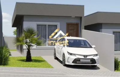Casa individual com 2 quartos em laje - parcelamento da entrada em até 15 vezes