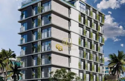 Flat com 1 dormitório à venda, 35 m² por r$ 399.999,19 - intermares - cabedelo/pb