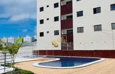 Apartamento com 2 dormitórios à venda, 44 m² por r$ 175.000,11 - gramame - joão pessoa/pb