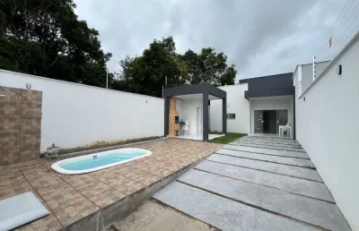 Casa no turu 3 quartos nova com área de lazer privativa
