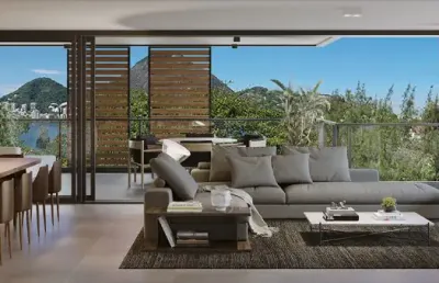 Apartamento pronto para morar com vista lagoa rodrigo de freitas.