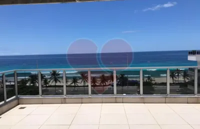 Cobertura duplex a venda  frontal mar praia barra da tijuca
