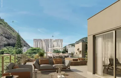 Cobertura duplex a venda urca com vista pão de açúcar.
