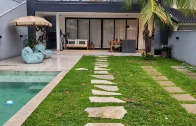 Alvorada da barra - casa contemporânea a venda com 1 suíte no térreo