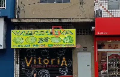 Sala comercial com 3 salas para alugar na Avenida Dom José Gaspar, 1659, Matriz, Mauá