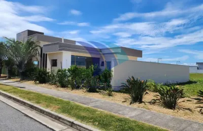 Cod 343- casa linear luxo com piscina cond. alphaville, cabo frio