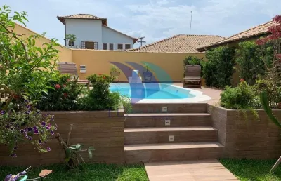 Cod 1150 - venda - casa com 3 quartos com piscina e churrasqueira, ogiva- cabo frio