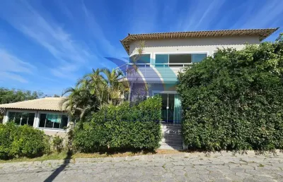 Cod 1230 – venda - casa duplex vista mar com 3 quartos, churrasqueira no condomínio dos pássaros, cabo frio