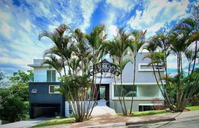 Casa na granja viana com 4 dormitórios à venda, 435 m² por r$ 2.899.000 - condomínio chácara dos lagos