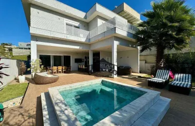 Casa ma granja viana  com 4 dormitórios à venda, 400 m² por r$ 3.100.000 - reserva santa maria