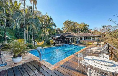 Casa em condomínio com 4 dormitórios à venda, 900 m² por r$ 3.900.000 - granja viana - cotia/sp