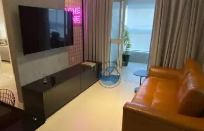 Apartamento de frente no bairro do boqueirão, 54m², 1 suíte, 1 quarto  ampla vaga de garagem