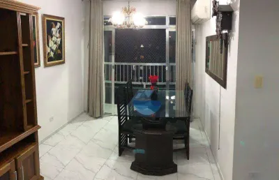 Apartamento – 2 dormitórios – varanda – 85m² - gonzaguinha - sv– 1 vaga