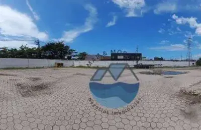 Terreno à venda, 3600 m² por r$ 5.400.000,00 - catiapoã - são vicente/sp