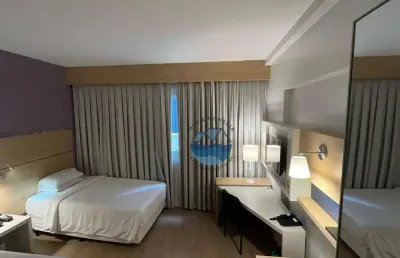 Flat com 1 dormitório à venda, 24 m² por r$ 379.000,00 - josé menino - santos/sp