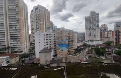 Apartamento com 2 dormitórios à venda, 109 m² por r$ 1.500.000,00 - gonzaga - santos/sp