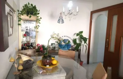 Apartamento 2 quartos à venda com garagem fechada, embaré em santos!