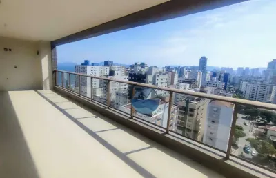 Apartamento novo com 3 dormitórios à venda, 210 m² por r$ 3.300.000 - boqueirão - santos/sp