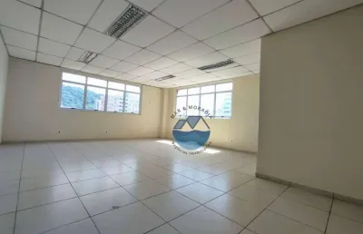 Sala para alugar, 50 m² por r$ 2.121,00/mês - vila matias - santos/sp