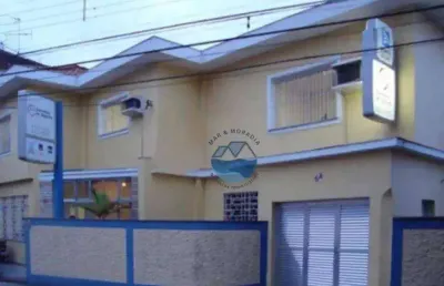 Sobrado para alugar, 209 m² por r$ 6.080,01/mês - encruzilhada - santos/sp