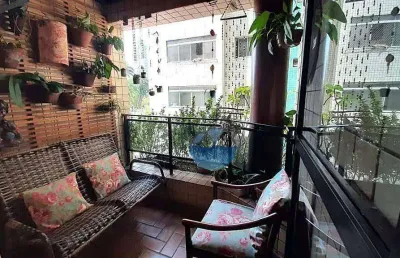 Apartamento de 2 quartos com vista para o mar - bairro aparecida, santos