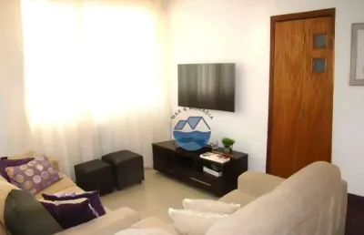 Apartamento reformado e mobiliado à venda - embaré, santos
