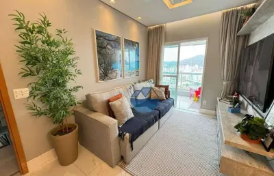 Apartamento com 2 dormitórios para alugar, 74 m² por r$ 8.000,02/mês - gonzaga - santos/sp