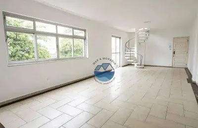 Apartamento duplex com 5 dormitórios à venda, 208 m² por r$ 960.000,00 - embaré - santos/sp