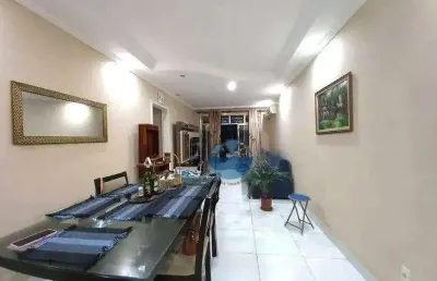 Apartamento com 79m², 2 quartos à venda - embaré em santos