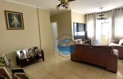Apartamento 2 quartos à venda, espaçoso e confortável - bairro aparecida em santos