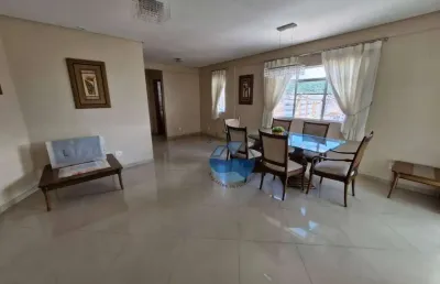 Apartamento com 3 dormitórios à venda, 123 m² pmpéia - santos/sp