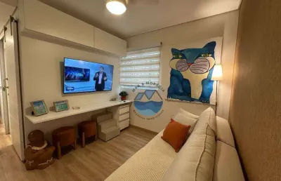Apartamento com 1 quarto à venda na Rua Bassim Nagib Trabulsi, Ponta da Praia, Santos