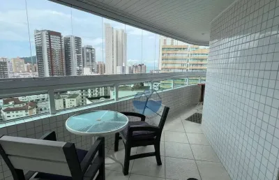 Apartamento com 3 dormitórios à venda, 130 m² por r$ 990.000,00 - vila guilhermina - praia grande/sp
