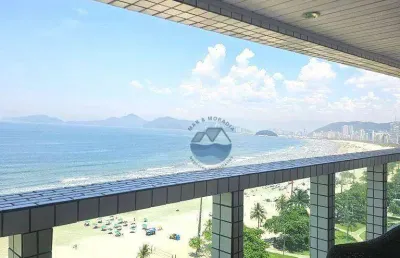 Apartamento vista mar 3 quartos à venda no boqueirão – santos