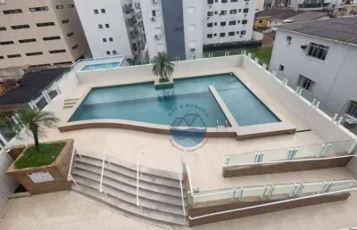 Apartamento com 2 dormitórios à venda, 59 m² por r$ 580.000,00 - canto do forte - praia grande/sp