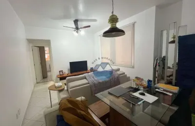 Apartamento com 1 dormitório à venda, 55 m² por r$ 330.000,00 - centro - são vicente/sp