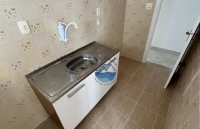 Kitnet  para alugar, 40 m² por r$ 2.200/mês - embaré - santos/sp